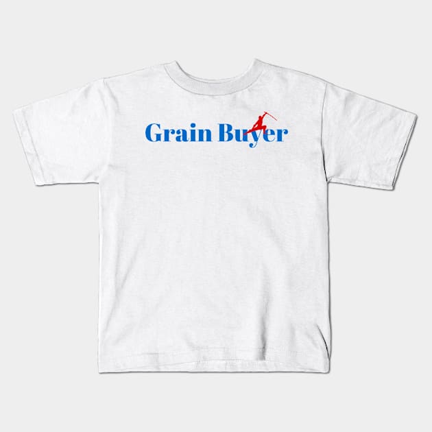 Master Grain Buyer Ninja Kids T-Shirt by ArtDesignDE